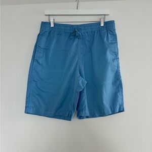 Uniqlo Blue Utility Pull On Shorts